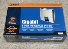 NEW FACTORY SEALED Linksys Instant Gigabit (EG008W) 8-Port Workgroup Switch picture