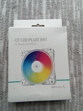 DeepCool CF120 Plus WH Duo - Ring Addressable RGB Fan picture