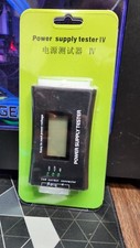 Digital LCD Power Supply Tester for 20+4 Pin ATX, ITX, BTX, PCI-E, SATA, HDD picture