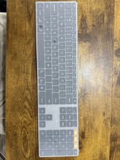 ProtoArc K110-A Backlit Aluminum Bluetooth Keyboard for Mac Space Gray Wireless picture