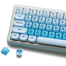132 Keys PBT Keycaps, Jelly Keycaps Cute Custom Creamy Key caps MOA Profile f... picture