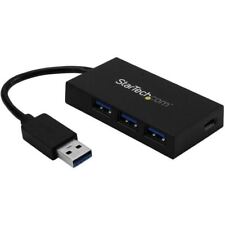StarTech.com 4 Port USB 3.0 Hub - USB-A to USB-C & 3x USB-A SuperSpeed 5Gbps - S picture