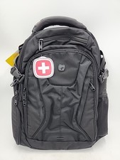 NEW SwissGear - Commander USB ScanSmart Laptop Backpack - Black picture