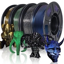YOUSU 3D Printer Filament Galaxy PLA Filament 1.75mm, 3D Printing Filament Bu... picture