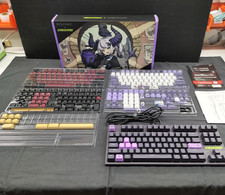 Topre REALFORCE GX1 hololive Laplus Darkness X1UDL1 US Layout Bundle w/ Extras picture