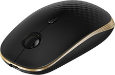 Rechargeable Slim Portable Silent Computer 2.4 Ghz Wireless Mouse picture