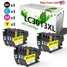 12PK replace for Brother LC3013XL Ink Cartridge for MFC-J690DW J895DW,3B3B3M3Y picture