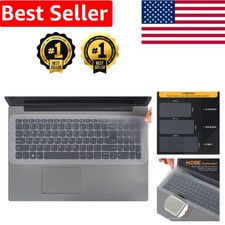 Clear Nano Silicone Keyboard Cover for 15.6-16 Inch Laptops - Reusable & Durable picture