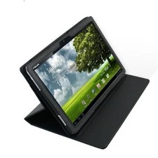 roocase leather case cover for asus transformer prime tablet black picture