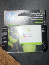 Genuine OEM HP 61XL Tri-Color High Yield Ink Cartridge CH564W Original EXP 2023 picture