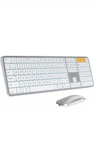 ProtoArc KM100-A Backlit Bluetooth Keyboard and Mouse Combo NEW Damaged Box picture