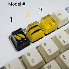 1pc Hand Made Resin Key Cap For MX Switch Mechanical Keyboard Poke Customized picture