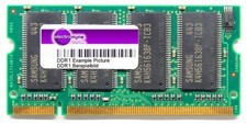 256MB Apacer DDR1 RAM PC2100S 266MHz CL2 SO-DIMM Laptop Memory 77.10620.110 picture