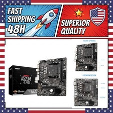MSI A520M-A PRO V1 Micro-ATX Motherboard AM4 DDR4 M.2 HDMI DVI picture