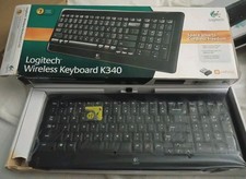 Logitech K340 Wireless Keyboard – Compact Space-Saving Design – RF Receiver picture