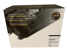 Premium CE260A Compatible Black High Yield Toner Cartridge 200489P picture