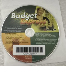 Budget Express Version 3 #105EDC CD ROM-New- Vintage 2005 Very Rare picture