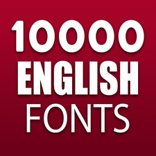 10000+ English Fonts picture