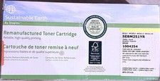 Staples Sustainable Earth Toner Cartridge Yellow Model HP CF212A picture