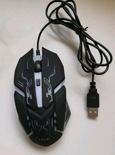 LVLUP Pro Gaming Wired Cable Mouse Changing Colors Light picture