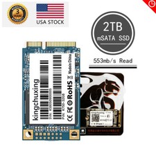 Kingchuxing  mSATA III 1TB 2TB 512GB SSD Mini Solid State Hard Drives Laptop US picture