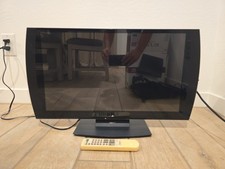 PlayStation 3D Display TV + Base and Non-OEM Sony Controller - Tested & Work picture