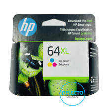GENUINE HP 64XL Tri-color Ink  N9J91AN#140 ENVY 7155 7858 7864 SEALED BOX 2025 picture