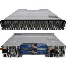 Dell Compellent Enclosure SC220 2x SAS 6G Controller 00TW47 24x 1TB HDD 2.5