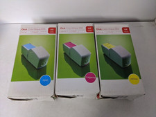 LOT OF 3 OCE COLOR WAVE 300 CYAN, MAGENTA YELLOW  INK  180ml picture