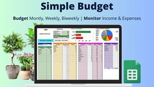 Easy Personal Budget Spreadsheet Finance Saving Template 2026 Planner MS Excel picture