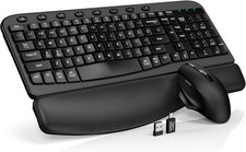 Ergonomic Wireless Keyboard and Mouse Combo for Windows & MacOS picture