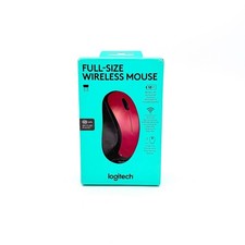 New Open Box Logitech M310 Full Size Wireless Mouse M310 Flame Red 910-002486 picture