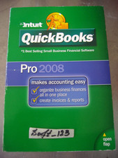 INTUIT QUICKBOOKS PRO 2008 FOR WINDOWS FULL RETAIL US VERSION =NEW SEALED BOX= picture