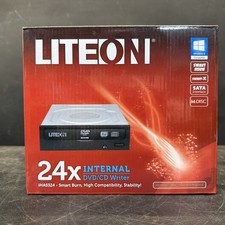 Lite-On (IHAS324-17) 24x SATA Internal DVD/CD Writer, Factory Sealed picture