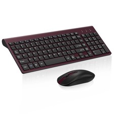 cimetech EasyTyping KF10 Wireless Keyboard and Mouse Combo, [Silent Scissor S... picture