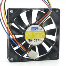 AVC DS08015B12U 80*80*15mm 8cm DC 12V 0.60A PWM chassis computer cooling fan picture