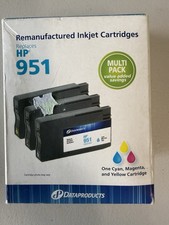 Data Products Replacement Ink Cartridges HP 951  3-Pack (Cyan/Magenta/Yellow) picture