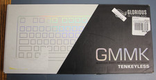 Glorious GMMK TKL Hotswappable Gaming Keyboard Brown Gateron Switches  (White) picture