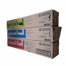 Kyocera TK-8317 Cyan Magenta Yellow Printer Toner Kit Set for 2550ci picture