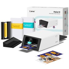 Color Sticker Printer and Cutting Machine, All-in-One picture