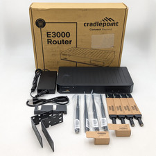 Cradlepoint E3000 Dual-Band Router 5G Modem (BF03-30005GB-GN) Black picture