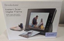 Brookstone iConvert Instant Scan Digital Frame Photo Scanner Model A6L Open Box picture