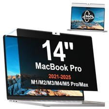 Magnetic 360° Privacy Screen for MacBook Pro 14 Inch (2021-2026, M1, M2, M3, picture