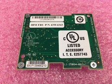 43W4343 IBM LSI LOGIC RACKABLE BBU HOST BUS ADAPTER BOARD  picture