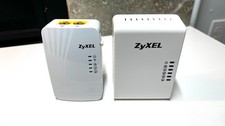 ZyXEL Powerline PLA4125 4 Port Gigabit Switch & PLA4231 Powerline extender picture