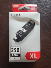 Genuine Canon 250XL PGBK High Yield Black Ink Cartridge 6432B001 New Box Damage picture