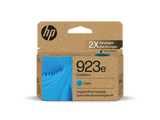 HP 923e EvoMore Cyan Original Ink Cartridge, 800 pages, 4K0T4LN picture