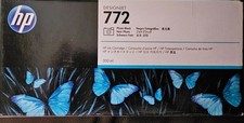 Genuine NEW HP DesignJet Ink Cartridge 300 ml photo black 772  CN633A picture