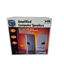 Cyber Accoustics New Open Box Amplified Computer Speakers picture