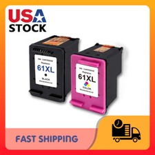 Lot 61 XL Black Color Ink Cartridge for HP Envy 4502 4505 5532 5534 5539 picture